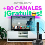 Antena POWER + 80 Canales gratis